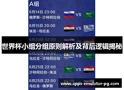 世界杯小组分组原则解析及背后逻辑揭秘
