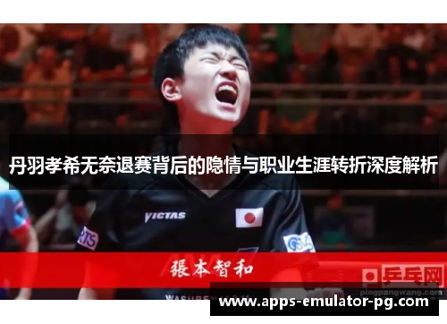 丹羽孝希无奈退赛背后的隐情与职业生涯转折深度解析 丹羽孝希无奈退赛背后的隐情与职业生涯转折深度解析