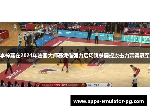 李梓嘉在2024年法国大师赛凭借强力后场跳杀展现攻击力赢得冠军